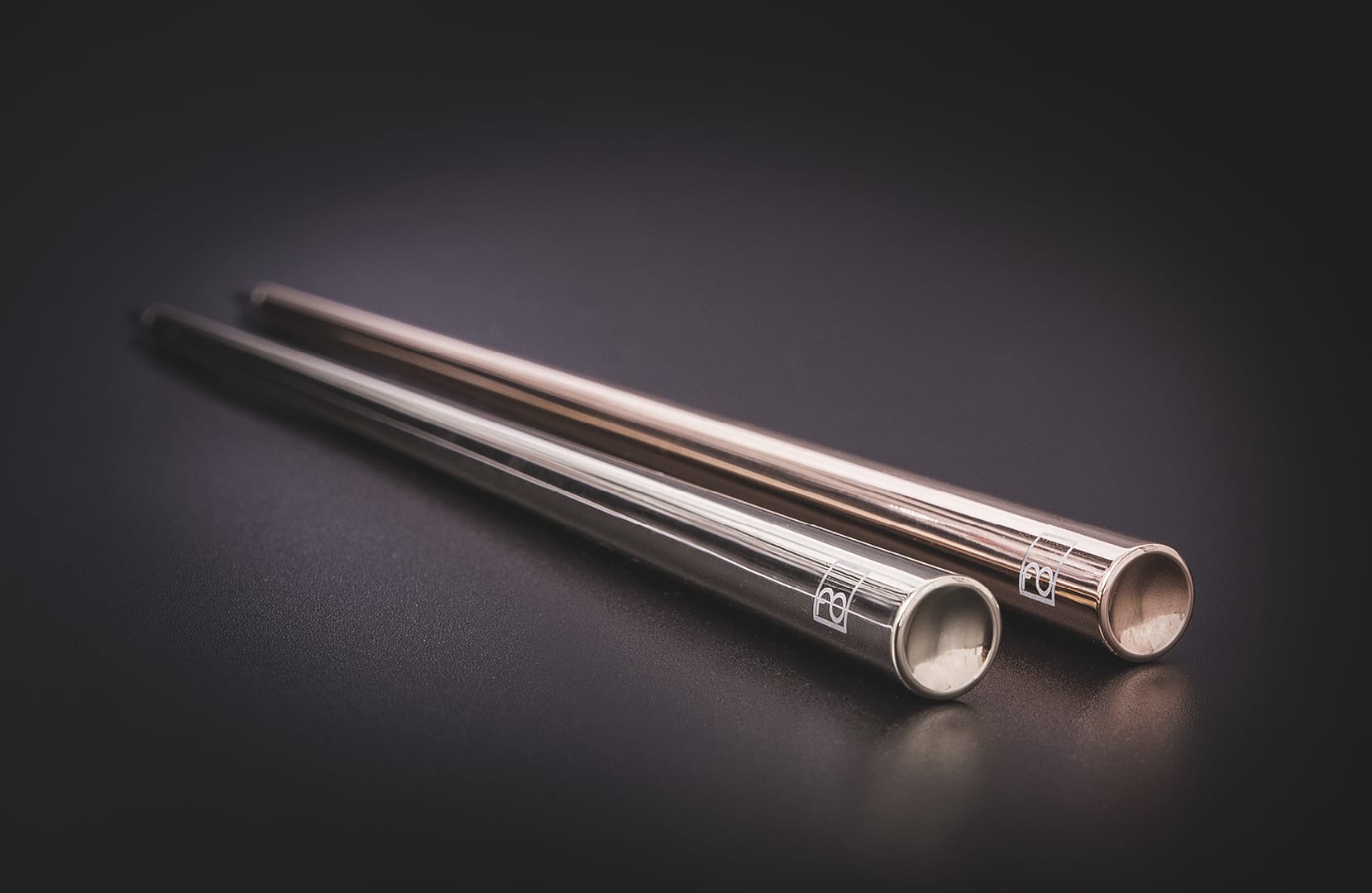 PRIMA | NAPKIN SRL A new identity for the Prima pen by Napkin, designed in seven colors, each representing a specific metal, titanium and rose gold
